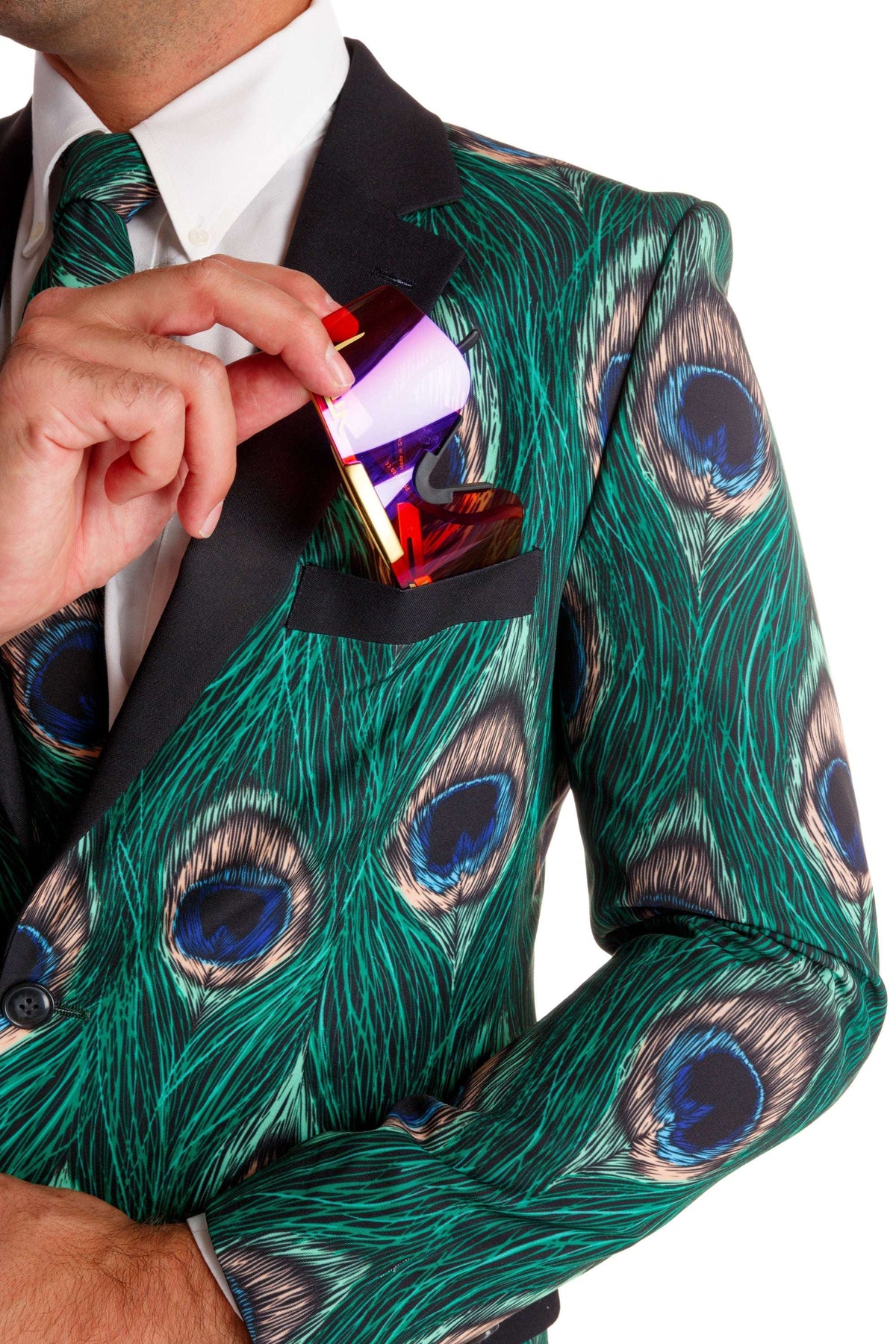 The Peacock Player | New Years Eve Party Suit - Shinesty - Flyclothing LLC