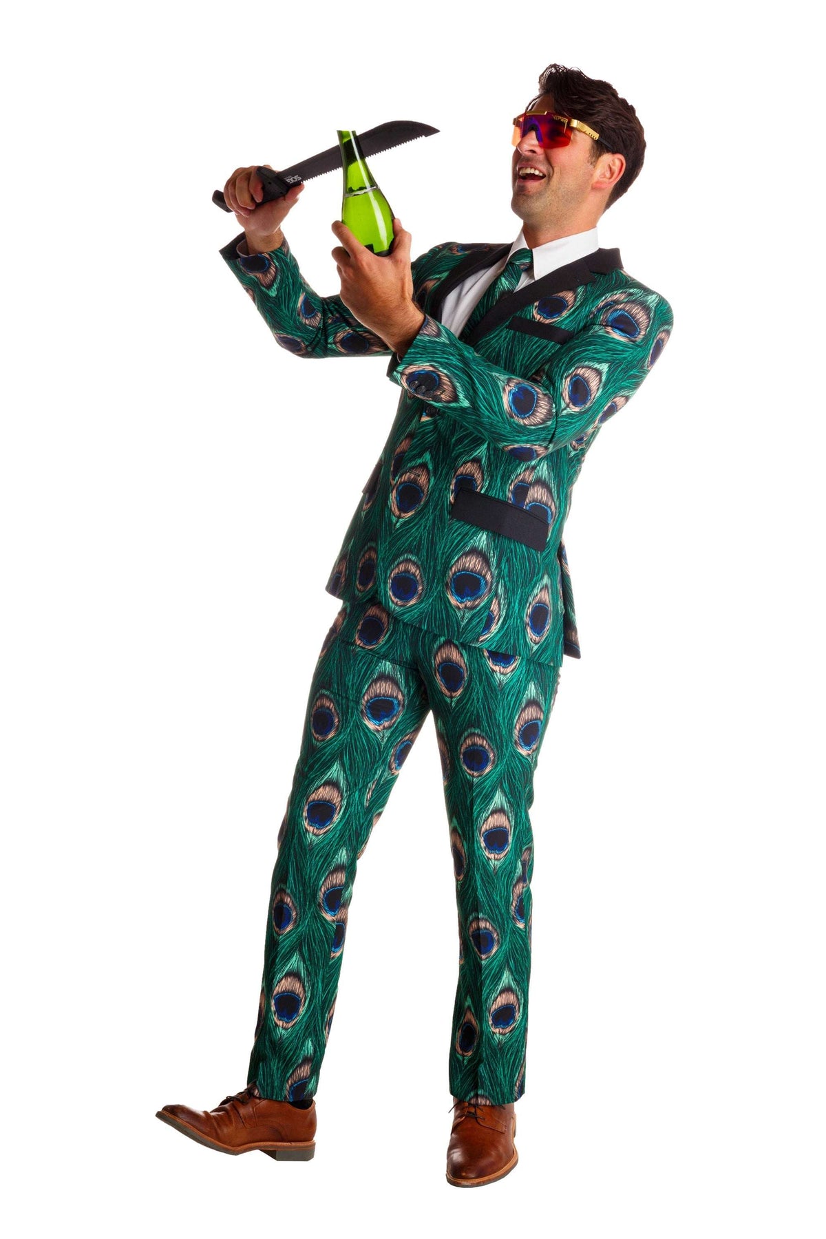 The Peacock Player | New Years Eve Party Suit - Shinesty - Flyclothing LLC