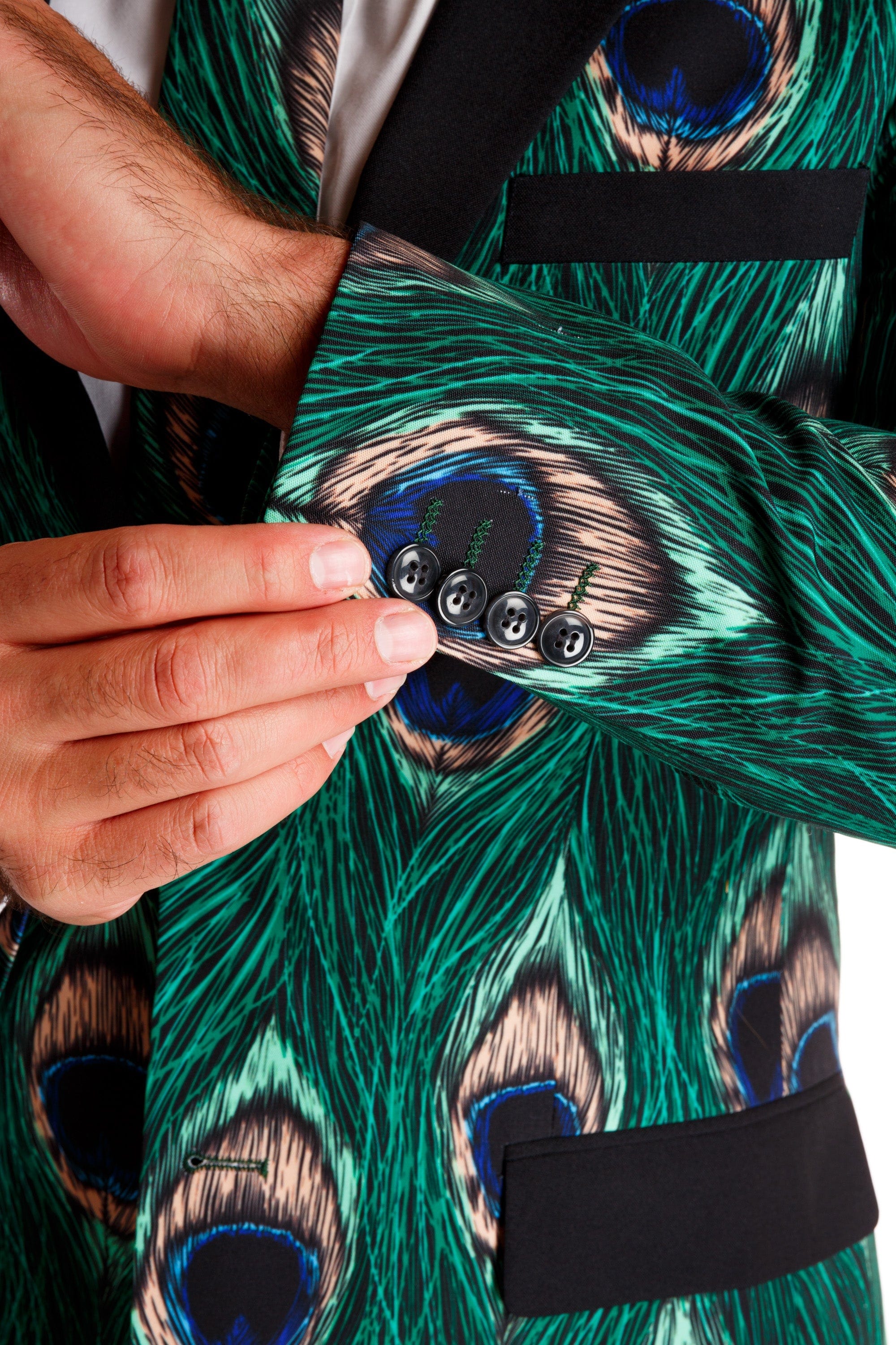 The Peacock Player | New Years Eve Party Suit - Shinesty