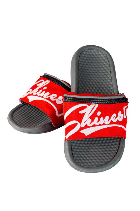 The Shiner Slips | Shinesty Fanny Pack Slippers - Shinesty
