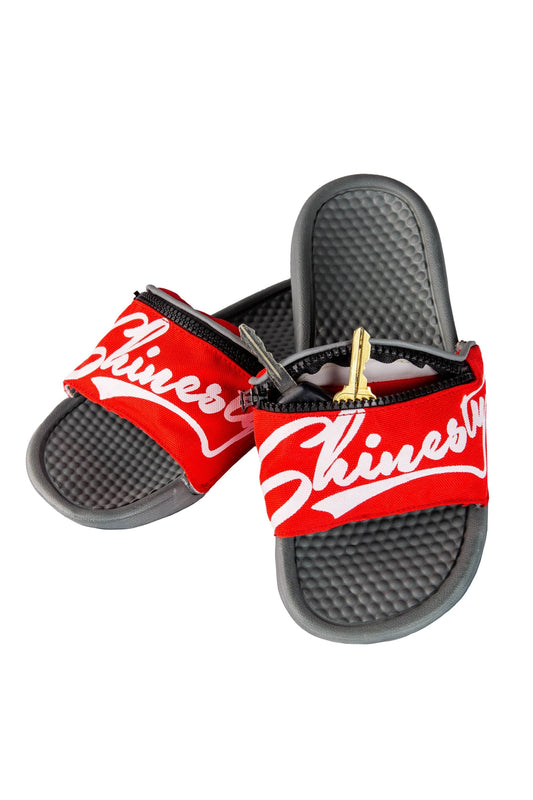 The Shiner Slips | Shinesty Fanny Pack Slippers - Shinesty