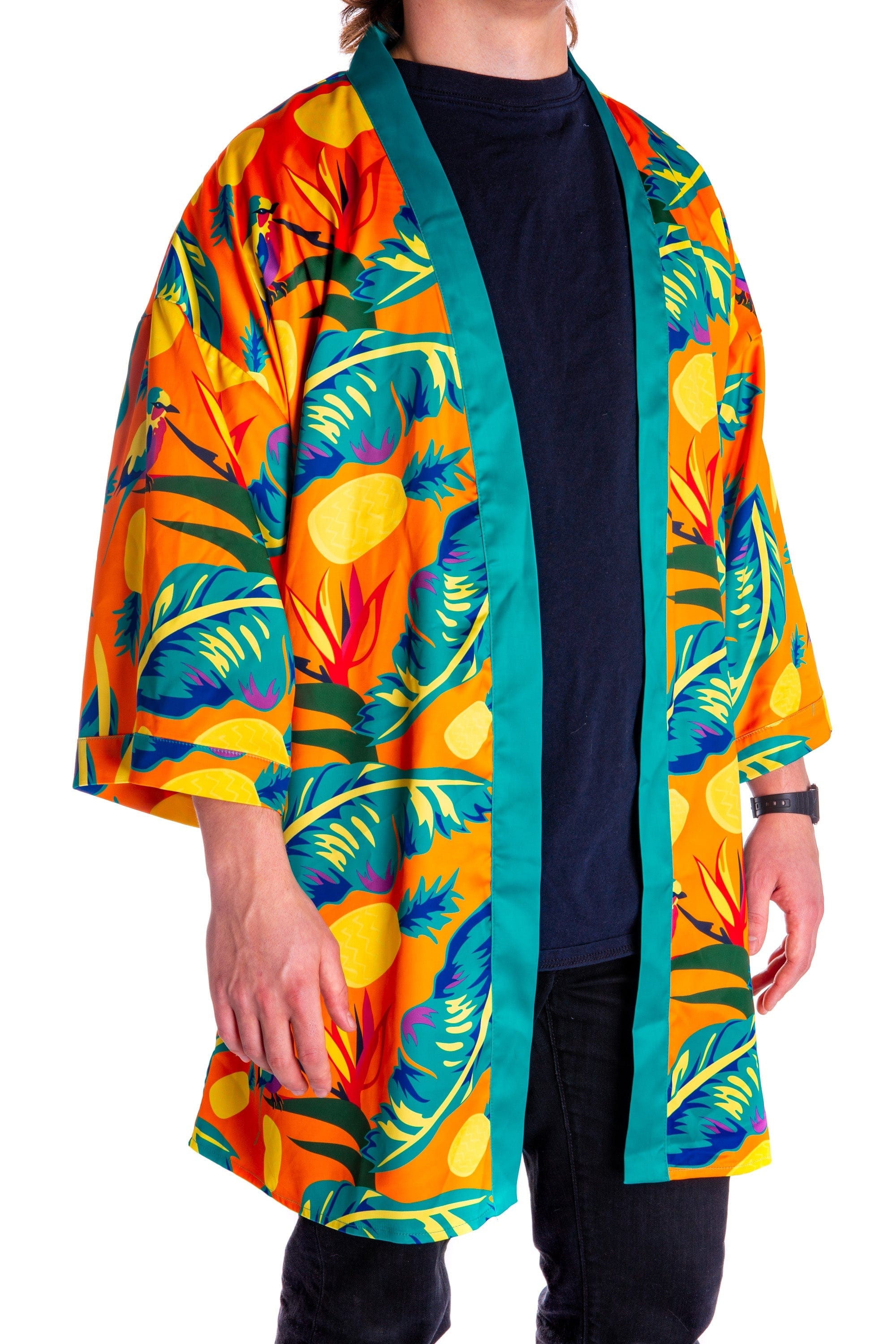 The Cruise Ship Casanova | Hawaiian Party Kimono - Shinesty