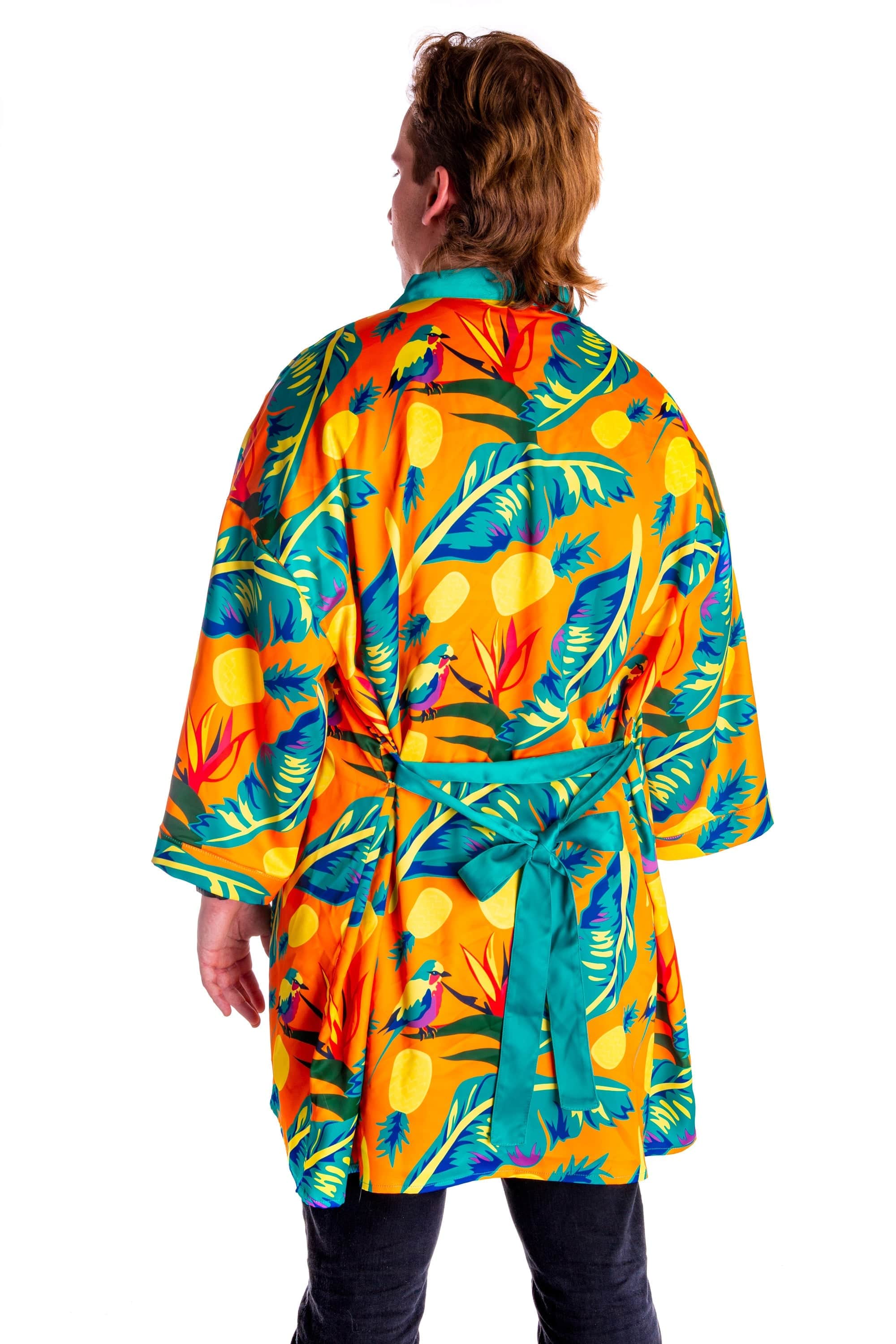 The Cruise Ship Casanova | Hawaiian Party Kimono - Shinesty
