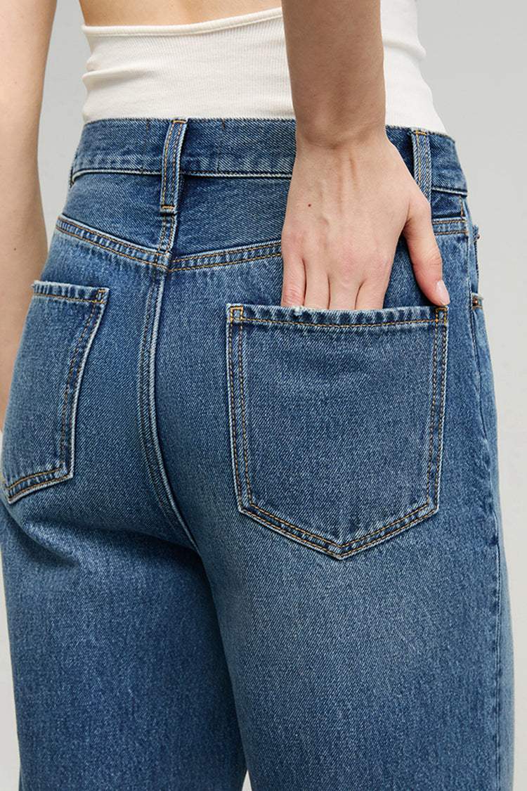 The Cityer Crop Wide Jeans HJ009 - Hey Joanie - Flyclothing LLC