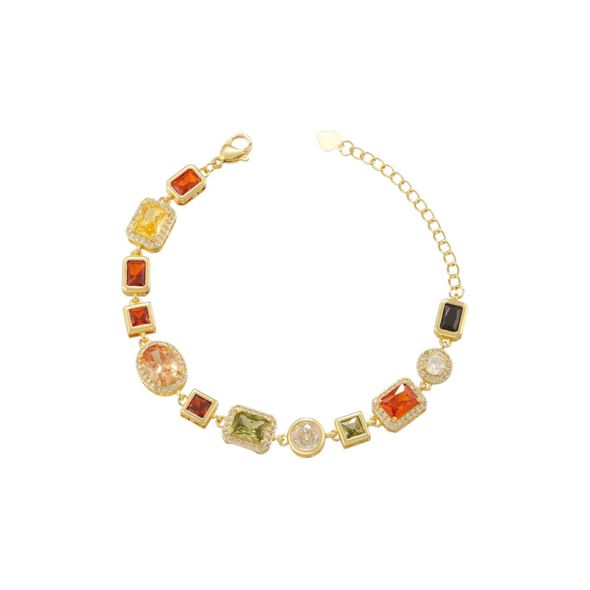 Raven Gemstone Necklace/Bracelet - Brook & Bloom - Flyclothing LLC