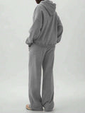 Devine Long Sleeve Hooded Jumpsuit with Pockets - Trendsi - Flyclothing LLC