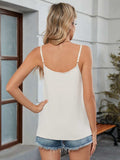 Decorative Button V-Neck Cami - Trendsi - Flyclothing LLC