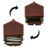 Pre-Historic Convertible Backpack - Classy Leather Bags - Flyclothing LLC
