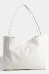 Fame Faux Leather Tote Bag - Trendsi