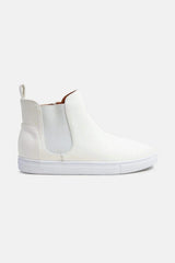Beast Fashion Faux Suede Elastic Side Panel Sneakers - Trendsi - Flyclothing LLC