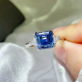 3 Carat Moissanite 925 Sterling Silver Ring - Trendsi - Flyclothing LLC