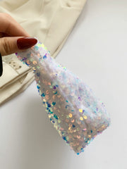 Sequin Clutch with Zipper - Trendsi