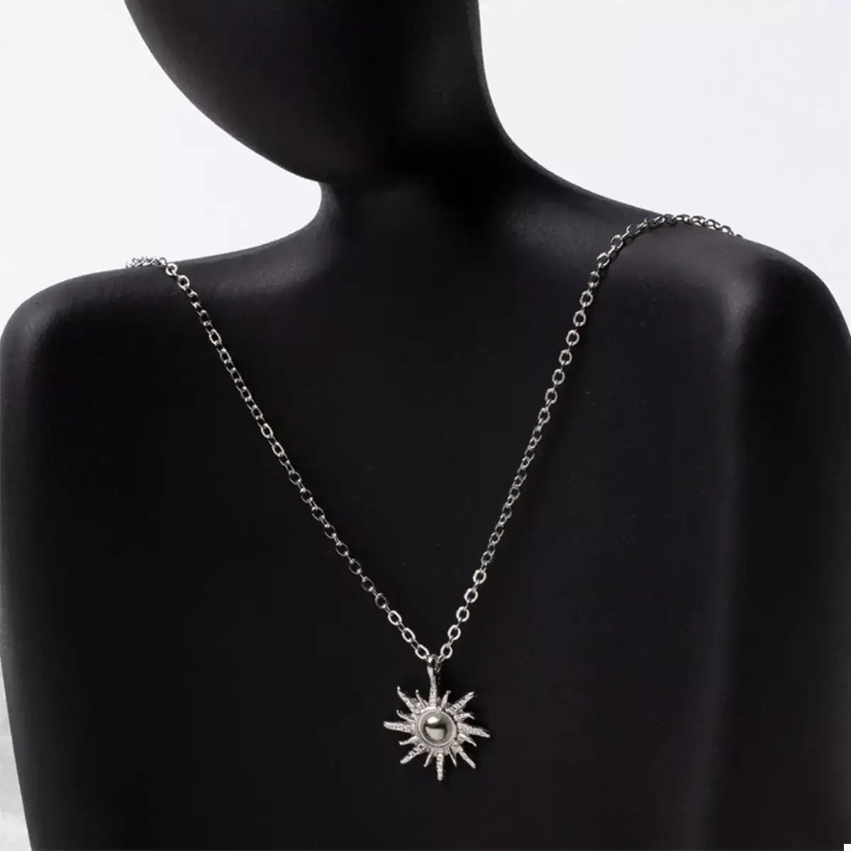 Sunburst Pendant Necklace - Trendsi - Flyclothing LLC