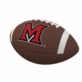 Miami Ohio Team Stripe Official-Size Composite Football - Logo Brands - Flyclothing LLC