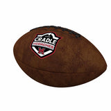 Miami Ohio Cradle of Coaches Full Size Composite Football - Logo Brands - Flyclothing LLC