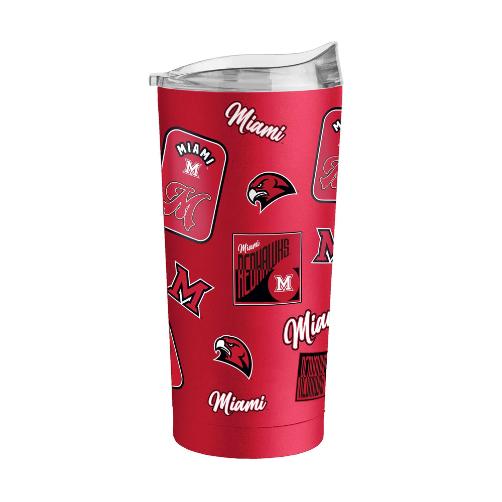 Miami Ohio 20oz Dreamweave Powder Coat Tumbler - Logo Brands - Flyclothing LLC