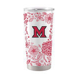 Miami Ohio 20oz Botanical Stainless Tumbler - Logo Brands - Flyclothing LLC