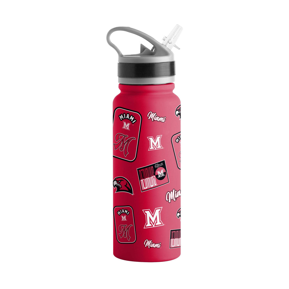 Miami Ohio 25oz Dreamweave SingleWall FlipTop Bot - Logo Brands - Flyclothing LLC