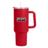 Miami Ohio 40oz Flipside Powder Coat Tumbler - Logo Brands - Flyclothing LLC