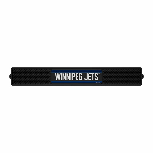 Winnipeg Jets Bar Drink Mat - 3.25in. x 24in.
