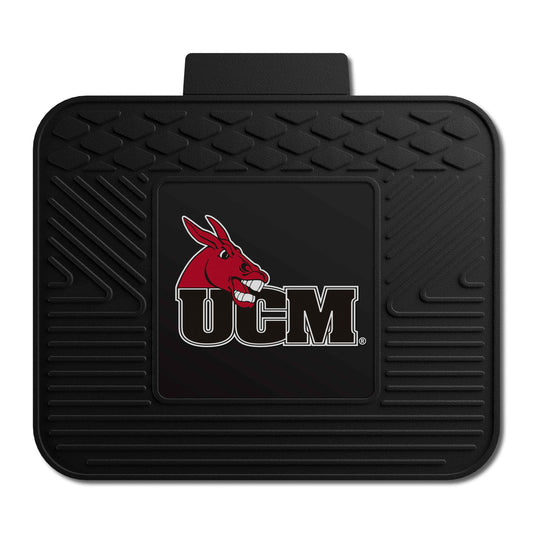 Central Missouri Mules Back Seat Car Utility Mat - 14in. x 17in. - Central Missouri