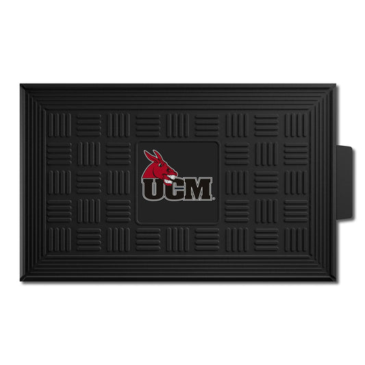 Central Missouri Mules Heavy Duty Vinyl Medallion Door Mat - 19.5in. x 31in. - Central Missouri