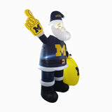 Michigan Santa Claus Yard Inflatable