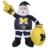 Michigan Santa Claus Yard Inflatable