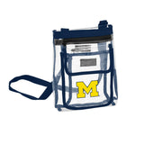 Michigan Gameday Clear Crossbody - Logo Brands - Flyclothing LLC