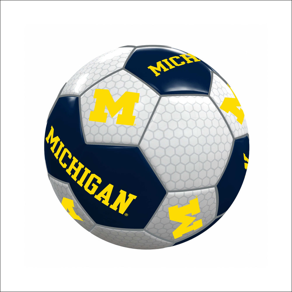 Michigan Soccer Ball - Logo Brands - Flyclothing LLC