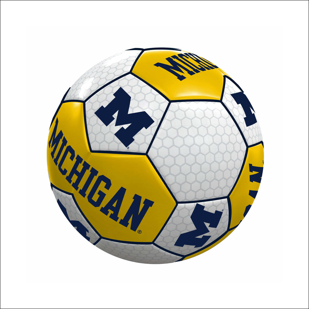 Michigan Size 1 Soccer Ball - Logo Brands - Flyclothing LLC