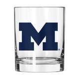 Michigan 14oz Gameday Rocks Glass - Logo Brands - Flyclothing LLC