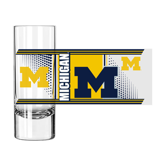 Michigan 2.5oz Hero Shooter Glass - Logo Brands - Flyclothing LLC