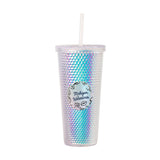 Michigan 24oz Playmaker Iridescent Stud Tumbler - Logo Brands - Flyclothing LLC