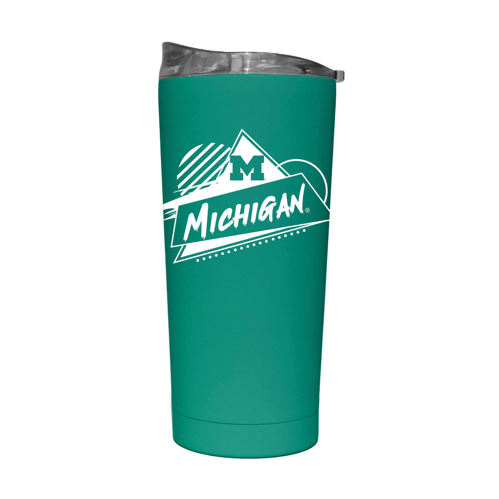 Michigan 20oz Optic Rad Soft Touch Tumbler - Logo Brands - Flyclothing LLC