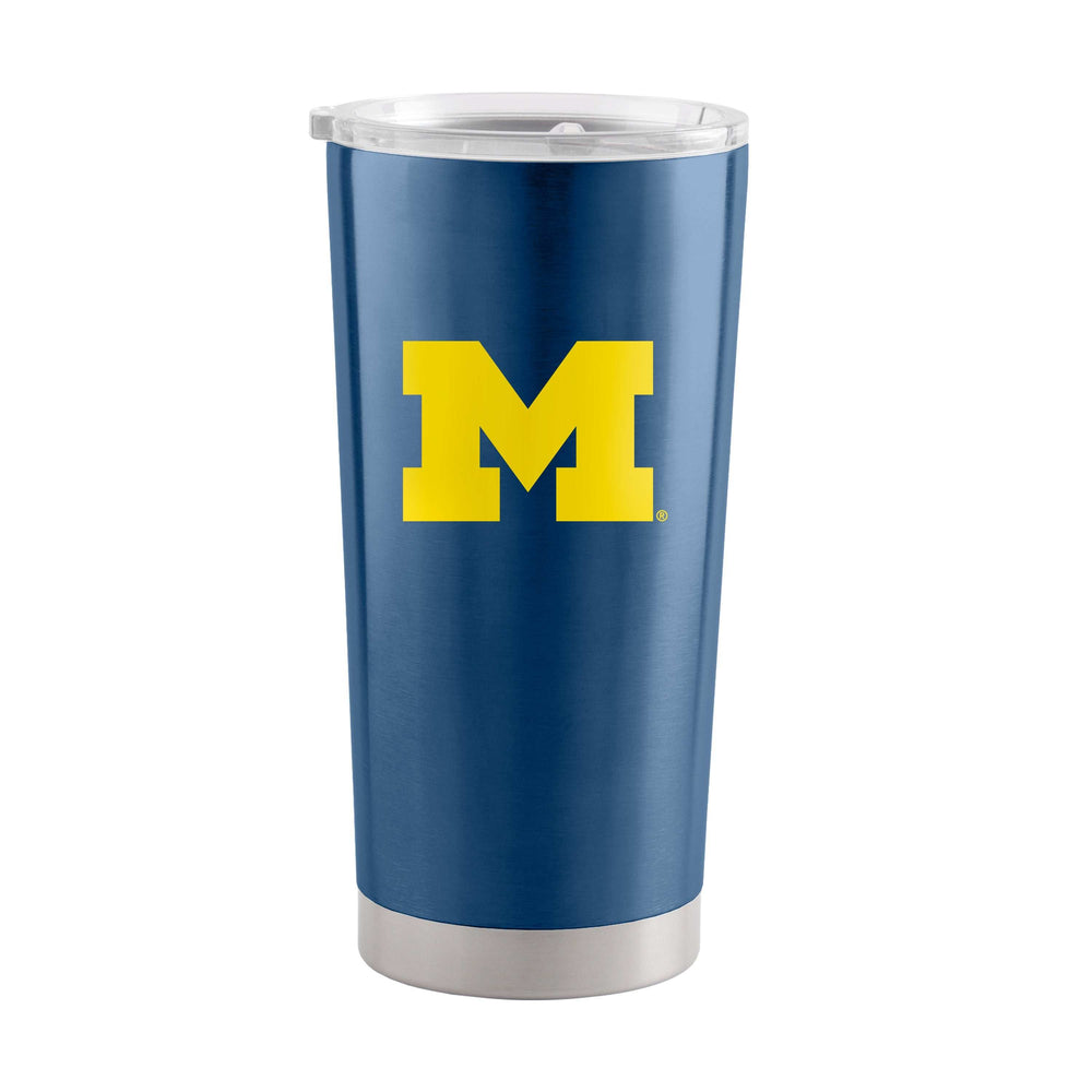 Michigan 1 Color 20oz Gameday Stainless Tumbler - Logo Brands - Flyclothing LLC