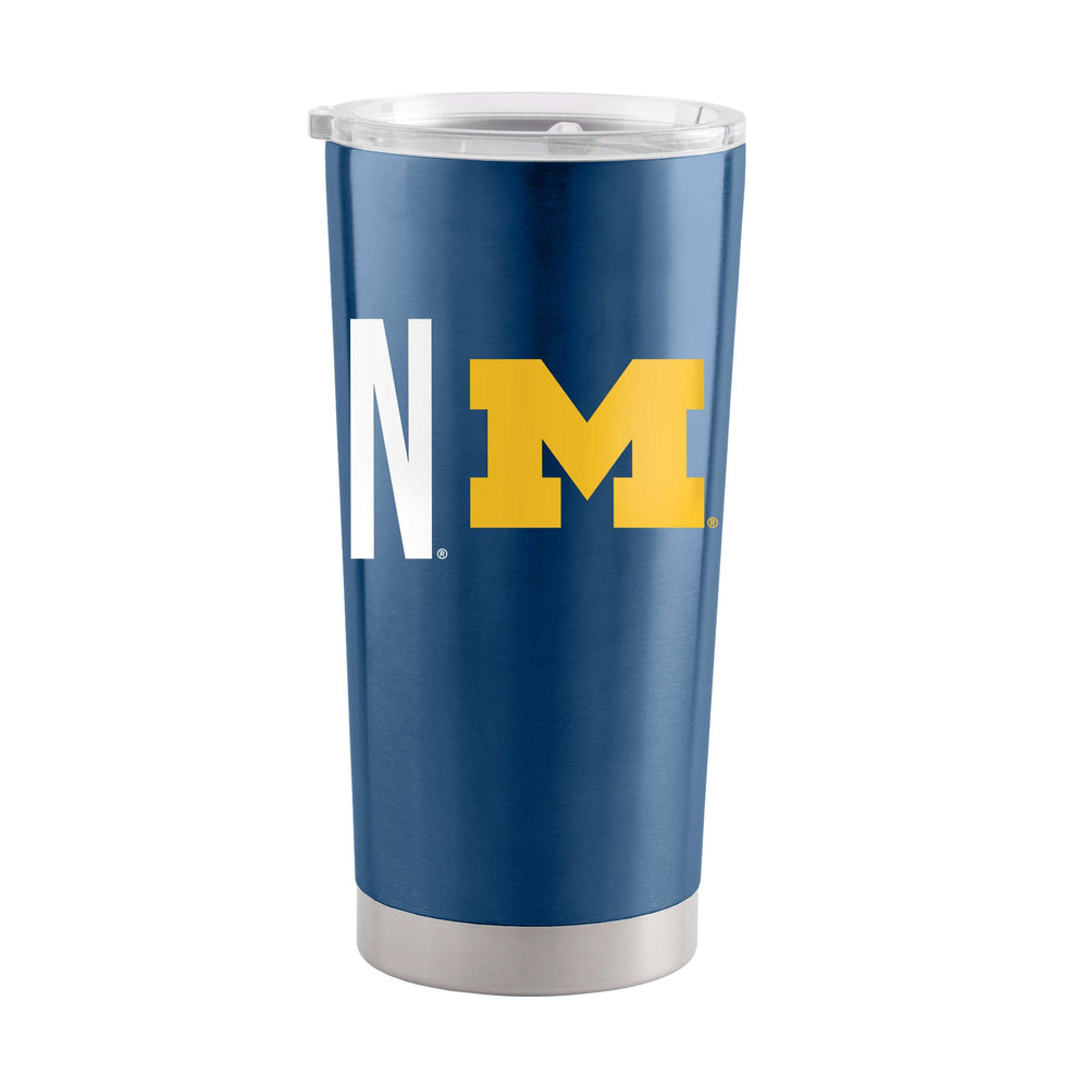 Michigan Overtime 20oz Stainless Tumbler - Logo Brands - Flyclothing LLC