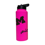 Michigan 34oz Electric Bold Soft Touch Quencher - Logo Brands - Flyclothing LLC