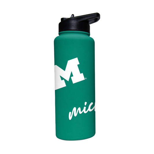 Michigan 34oz Optic Bold Soft Touch Quencher - Logo Brands - Flyclothing LLC
