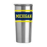 Michigan Stripe 20 oz Fusion Tumbler - Logo Brands - Flyclothing LLC