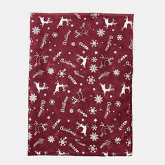 Christmas Element Polyester Scarf - Trendsi