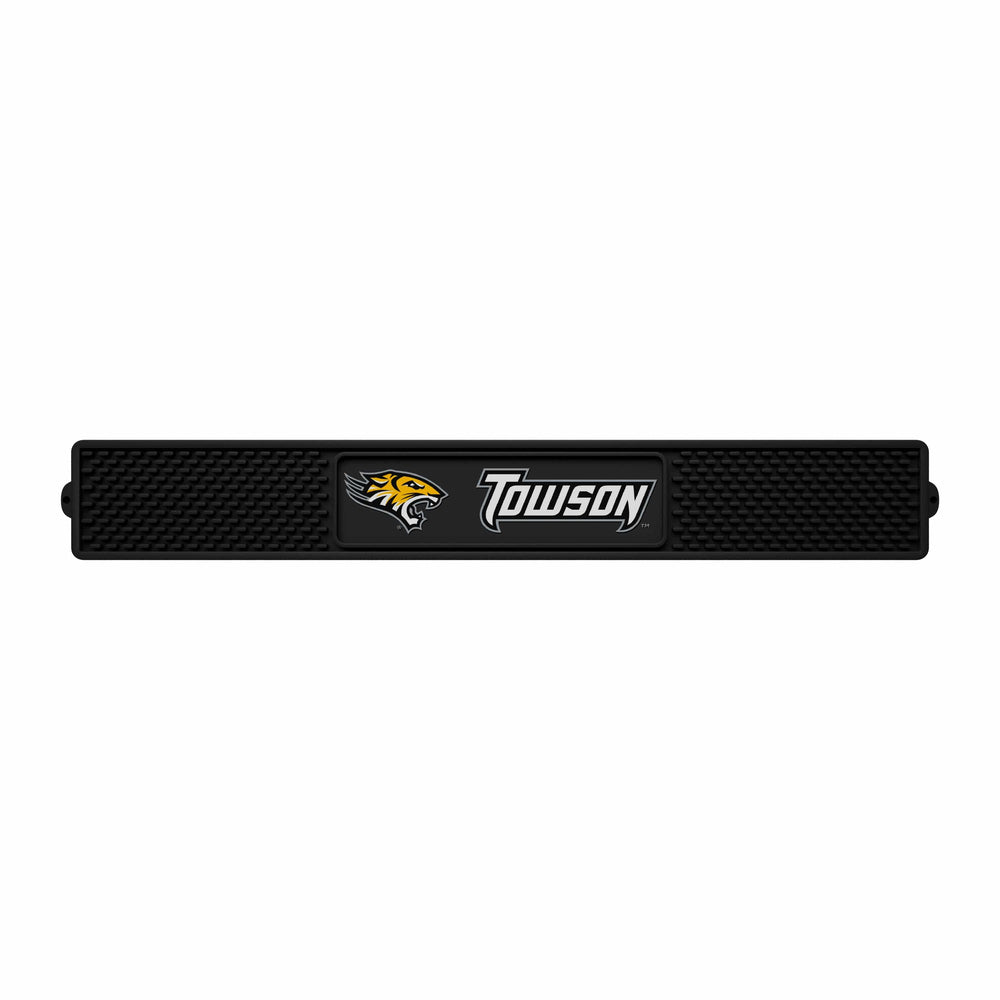 Towson Tigers Bar Drink Mat - 3.25in. x 24in. - Towson