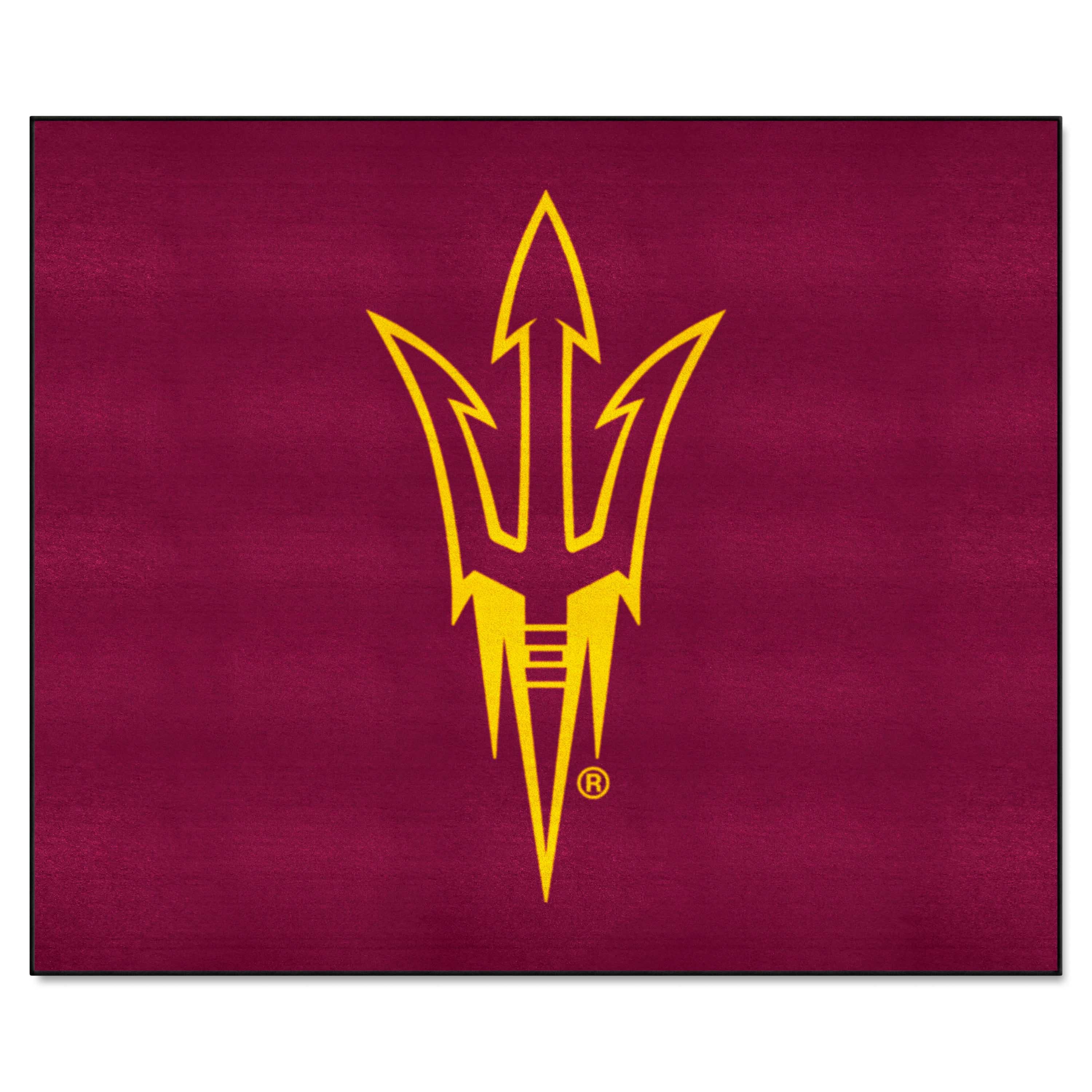 Arizona State Sun Devils Tailgater Rug - 5ft. x 6ft., Pitchfork Logo - Arizona State