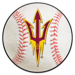 Arizona State Sun Devils Baseball Rug - 27in. Diameter - Arizona State