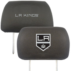 Los Angeles Kings Embroidered Head Rest Cover Set - 2 Pieces - Los Angeles Kings