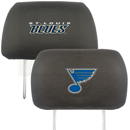 St. Louis Blues Embroidered Head Rest Cover Set - 2 Pieces