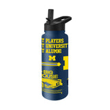 University of Michigan/Breaking T 34oz Native Quencher Bottle - Logo Brands - Flyclothing LLC