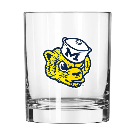 Michigan Vault 14oz Gameday Rocks Glass - Logo Brands - Flyclothing LLC