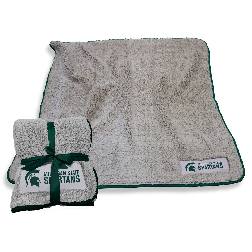 MI State Campus Colors Frosty Fleece - Logo Brands - Flyclothing LLC
