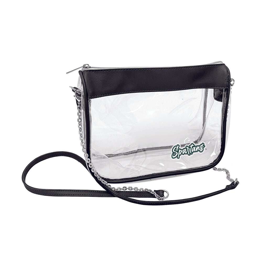 Michigan State Hype Clear Bag - Logo Brands - Flyclothing LLC